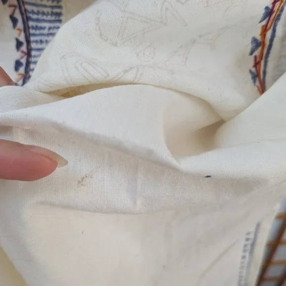 CHAHEK of India- Hand Batiked Full-Length Tunic - Picture 10 of 16